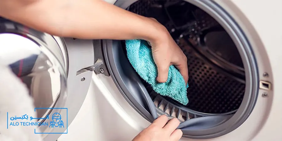 چرا بعد از 24 ساعت استفاده از ماشین لباس شویی ال جی، دستگاه پر آب می شود